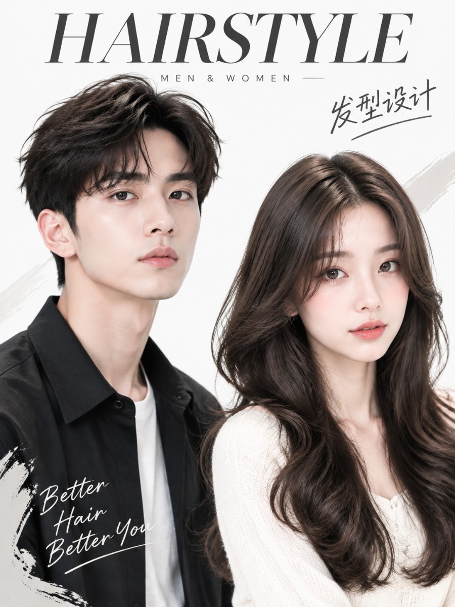 HairAI+ 发型设计封面